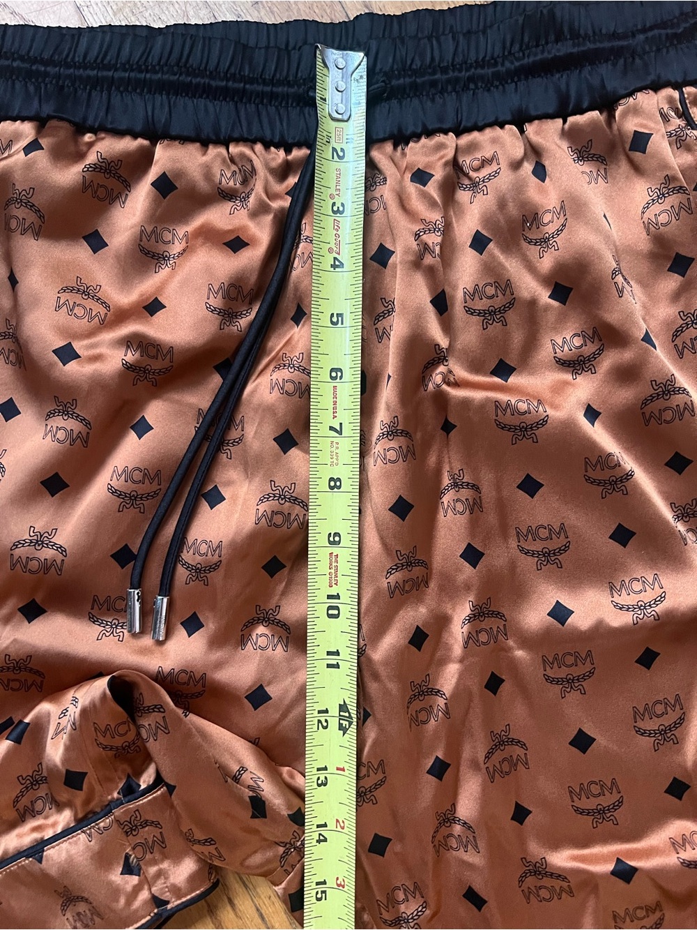 MCM luxury silk jersey shorts - Picture 15 of 15